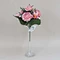 faux pink roses